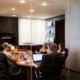 Team meeting to collaborate