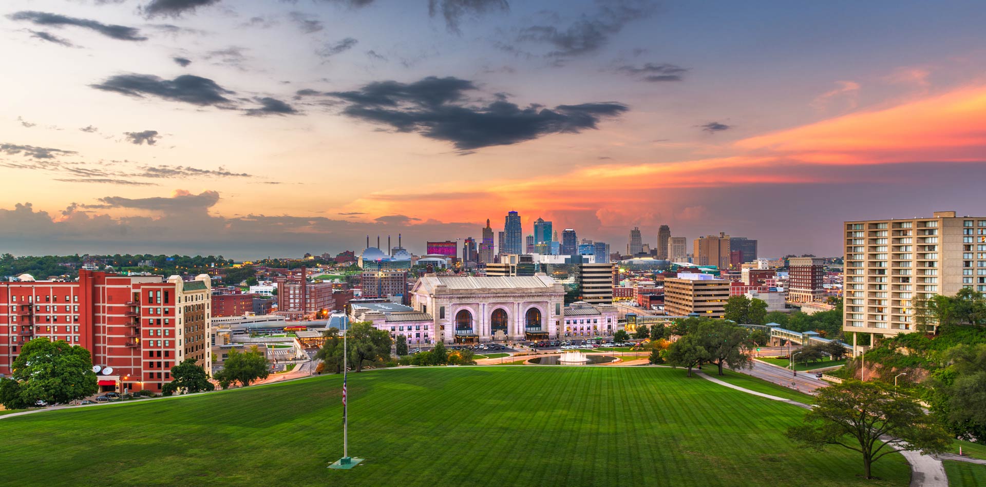 Kansas City aerial view - Southern Kansas Telephone Company