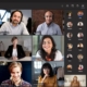 Microsoft Teams video conference meeting in breakout rooms