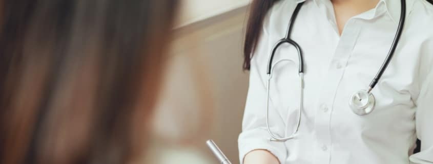 doctor communicating with patient