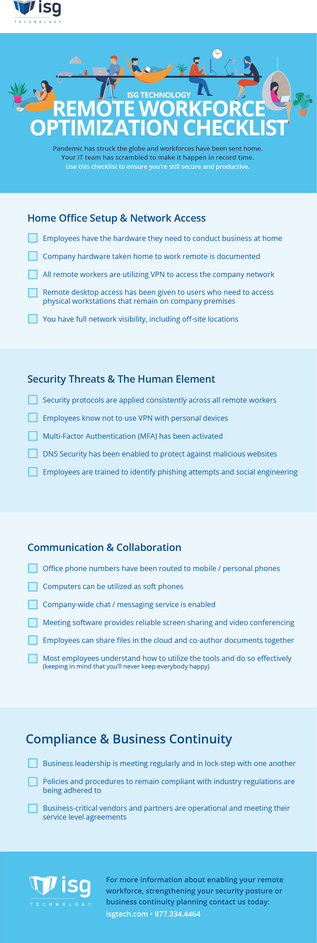 Remote Workforce Checklist